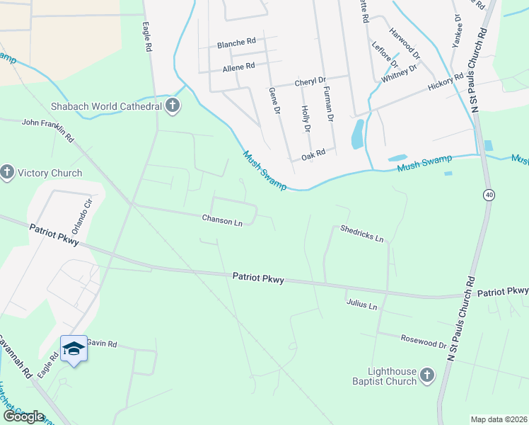 map of restaurants, bars, coffee shops, grocery stores, and more near 4595 Chanson Lane in Sumter