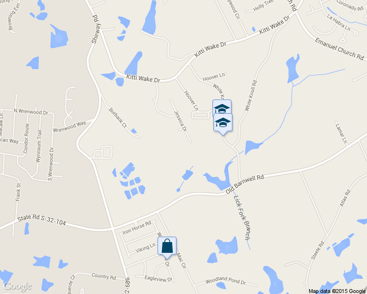 map of restaurants, bars, coffee shops, grocery stores, and more near 286 Jessica Drive in Lexington