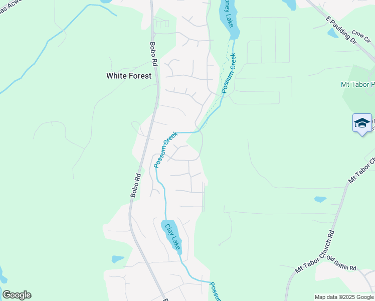 map of restaurants, bars, coffee shops, grocery stores, and more near 106 Laurelwood Lane in Dallas