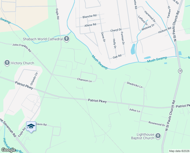 map of restaurants, bars, coffee shops, grocery stores, and more near 4595 Chanson Lane in Sumter