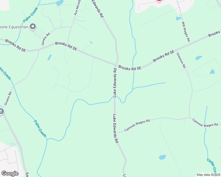 map of restaurants, bars, coffee shops, grocery stores, and more near 1951 Luke Edwards Road in Dacula