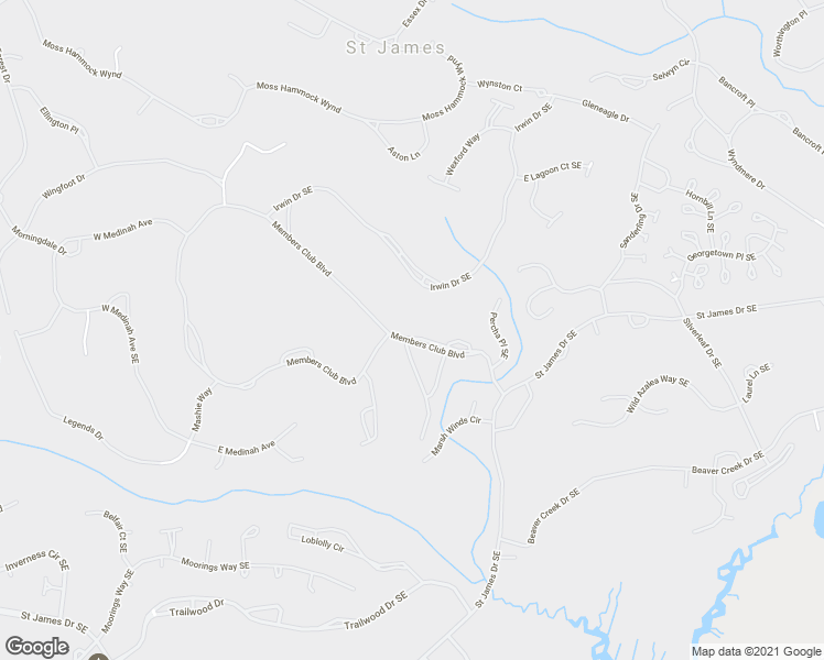 map of restaurants, bars, coffee shops, grocery stores, and more near 3980 Members Club Boulevard in Southport