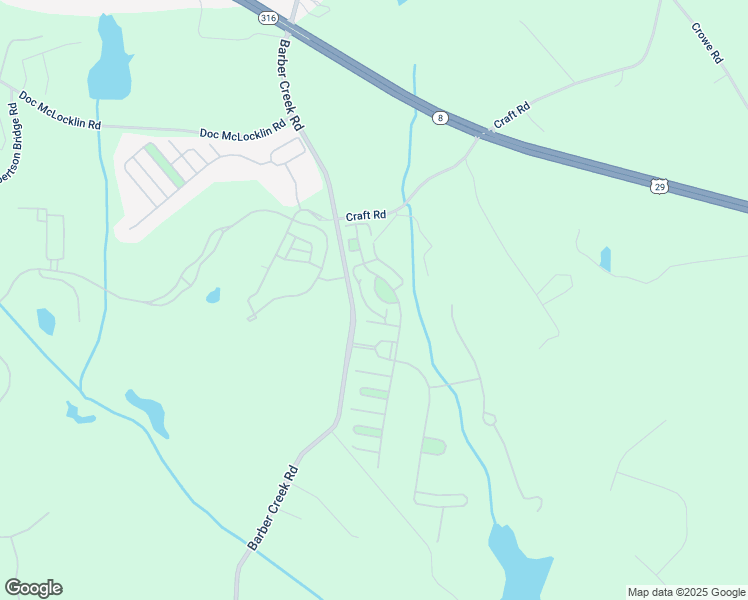 map of restaurants, bars, coffee shops, grocery stores, and more near 1186 Greenleffe Circle in Statham