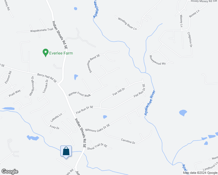 map of restaurants, bars, coffee shops, grocery stores, and more near 3785 Wynter Frost Walk in Bethlehem