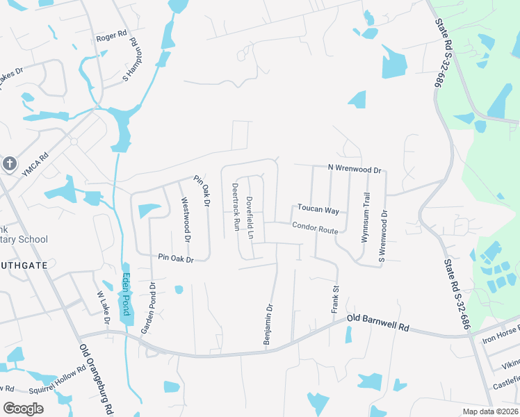 map of restaurants, bars, coffee shops, grocery stores, and more near 227 Deertrack Run in Lexington