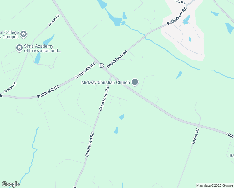 map of restaurants, bars, coffee shops, grocery stores, and more near 84 Morningdale Circle in Winder