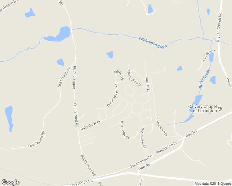 map of restaurants, bars, coffee shops, grocery stores, and more near 425 Drooping Leaf Road in Lexington