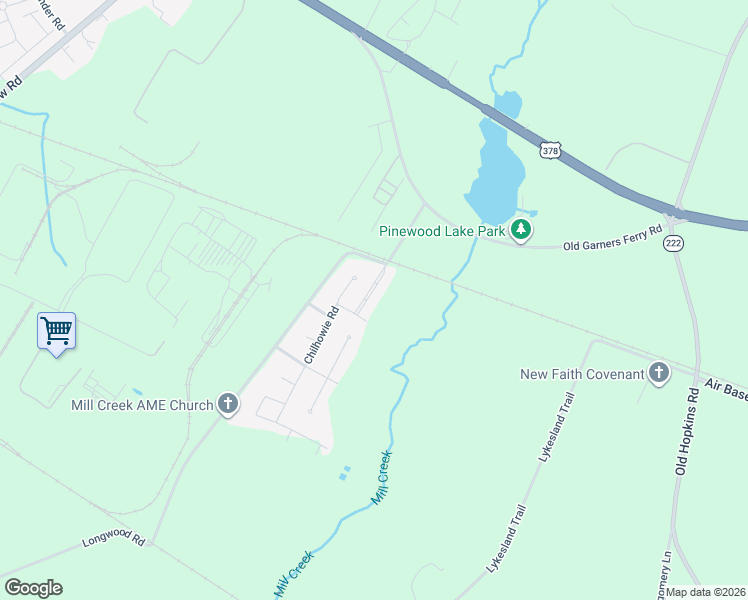 map of restaurants, bars, coffee shops, grocery stores, and more near 131 Mill Creek Parkway in Columbia