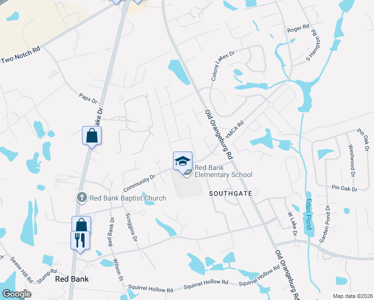 map of restaurants, bars, coffee shops, grocery stores, and more near 244 Amber Chase Court in Lexington