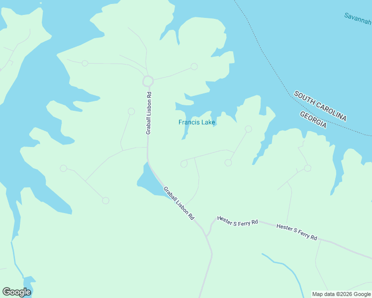 map of restaurants, bars, coffee shops, grocery stores, and more near 1111 Watersedge Cove in Lincolnton