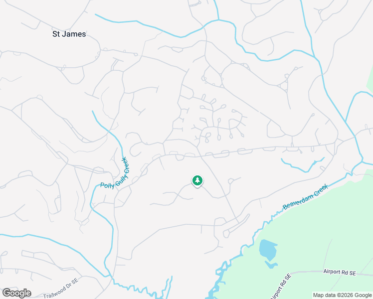 map of restaurants, bars, coffee shops, grocery stores, and more near 4165 Silverleaf Dr SE in Southport