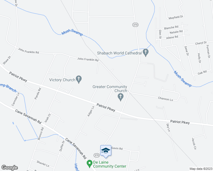 map of restaurants, bars, coffee shops, grocery stores, and more near 805 Orlando Circle in Sumter