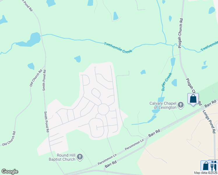 map of restaurants, bars, coffee shops, grocery stores, and more near 167 Star Hill Lane in Lexington