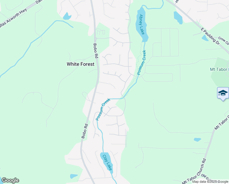 map of restaurants, bars, coffee shops, grocery stores, and more near 160 Cross Creek Parkway in Dallas