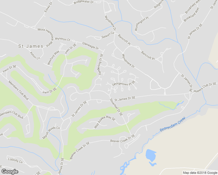 map of restaurants, bars, coffee shops, grocery stores, and more near 4148 Carlyle Place Southeast in Southport