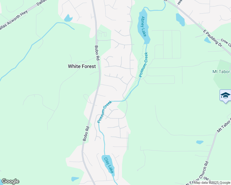 map of restaurants, bars, coffee shops, grocery stores, and more near 160 Cross Creek Parkway in Dallas