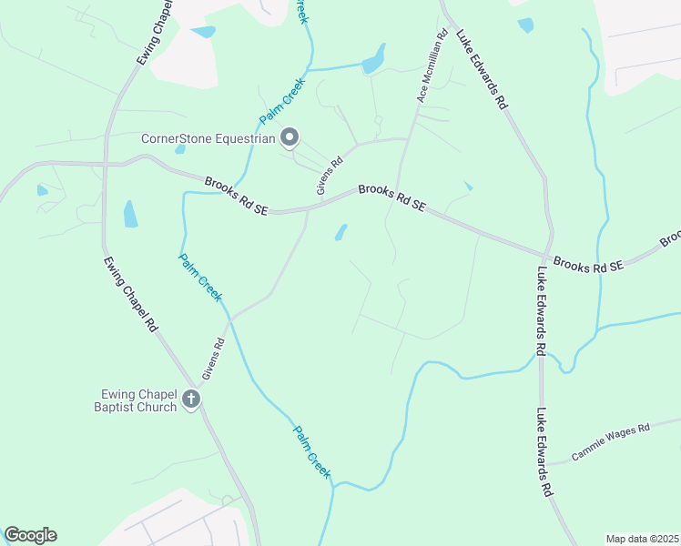 map of restaurants, bars, coffee shops, grocery stores, and more near 1671 Greyleaf Lane Southeast in Dacula