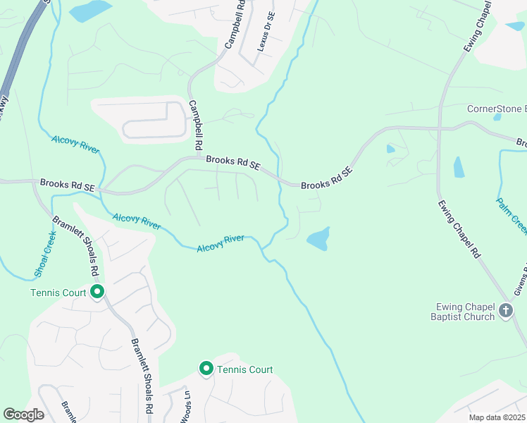 map of restaurants, bars, coffee shops, grocery stores, and more near 1830 Brooks Pointe Court in Dacula