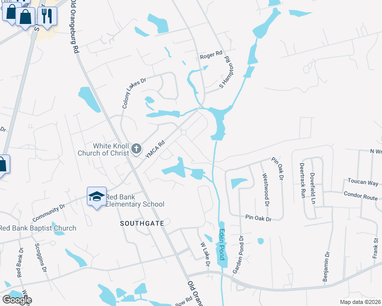 map of restaurants, bars, coffee shops, grocery stores, and more near in Lexington