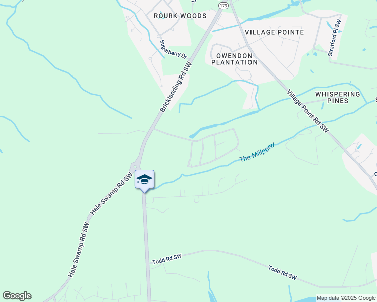map of restaurants, bars, coffee shops, grocery stores, and more near 4304 Rounding Run Road Southwest in Shallotte