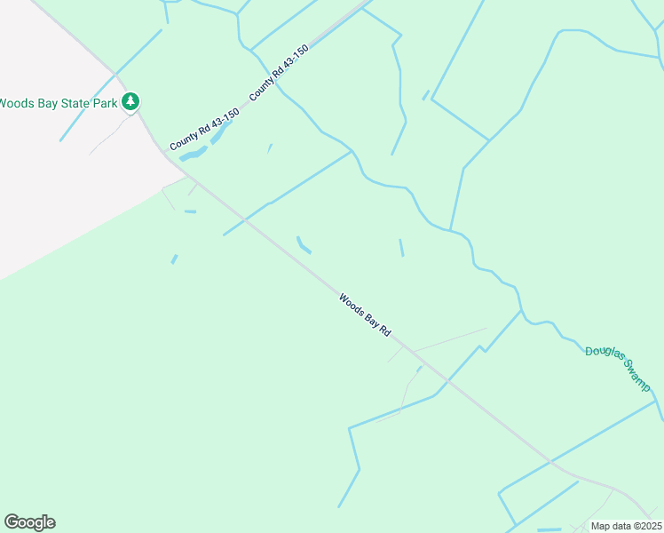 map of restaurants, bars, coffee shops, grocery stores, and more near 5011 Woods Bay Road in Olanta