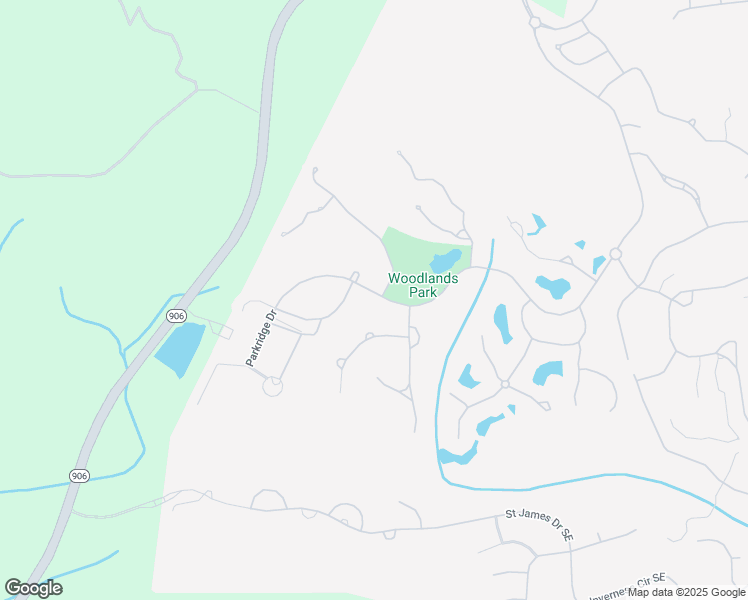map of restaurants, bars, coffee shops, grocery stores, and more near Park Ridge Dr in Southport