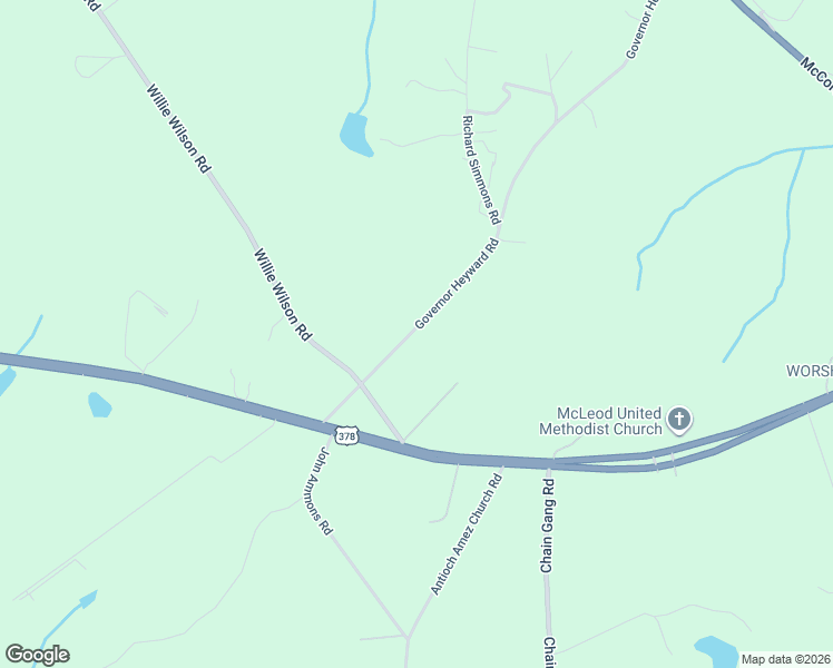 map of restaurants, bars, coffee shops, grocery stores, and more near 233 Governor Heyward Road in Eastover