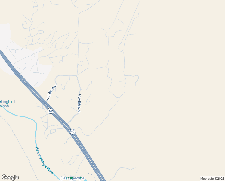 map of restaurants, bars, coffee shops, grocery stores, and more near 50811 North 293rd Avenue in Wickenburg