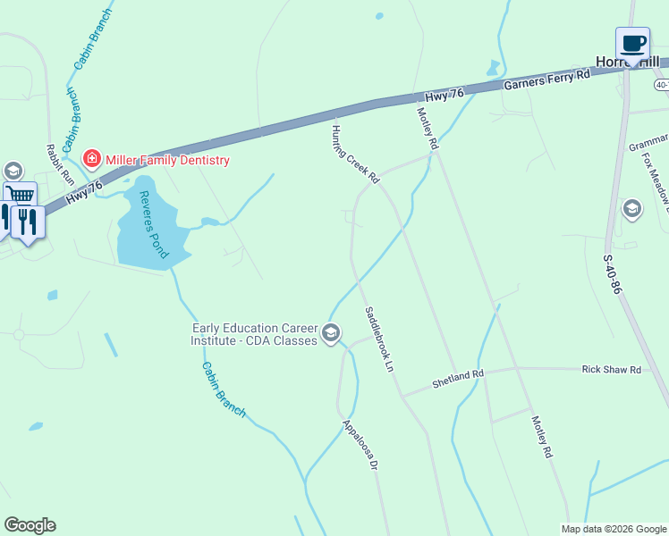 map of restaurants, bars, coffee shops, grocery stores, and more near 241 Saddlebrook Lane in Hopkins