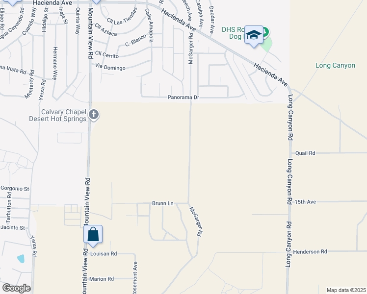 map of restaurants, bars, coffee shops, grocery stores, and more near in Desert Hot Springs