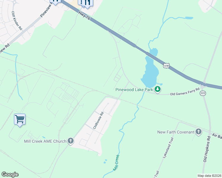 map of restaurants, bars, coffee shops, grocery stores, and more near 1050 Old Garners Ferry Road in Columbia