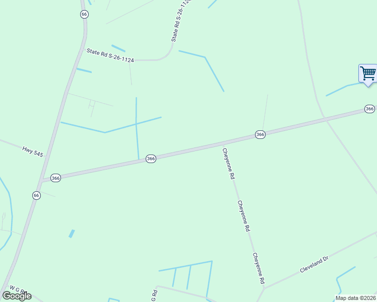 map of restaurants, bars, coffee shops, grocery stores, and more near South Carolina 366 in Conway