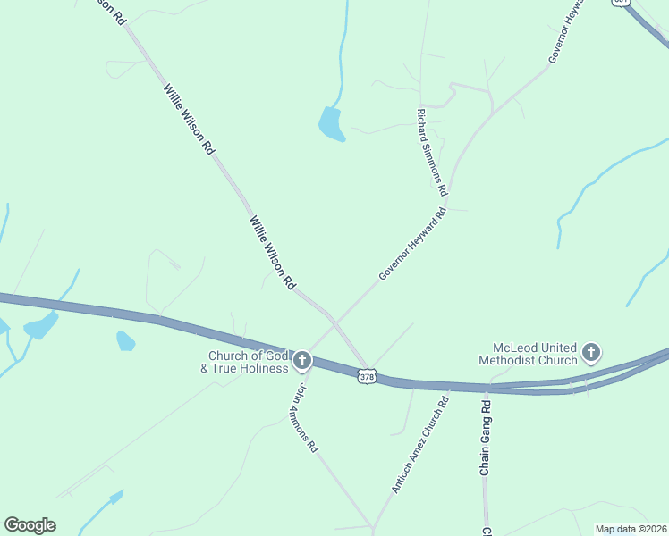 map of restaurants, bars, coffee shops, grocery stores, and more near 204 Willie Wilson Road in Eastover