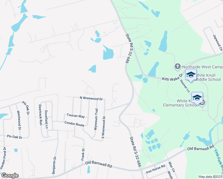 map of restaurants, bars, coffee shops, grocery stores, and more near 229 Cardinal Pines Lane in Lexington