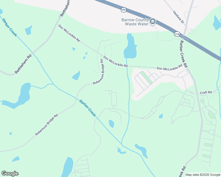 map of restaurants, bars, coffee shops, grocery stores, and more near 673 Garden Circle in Statham