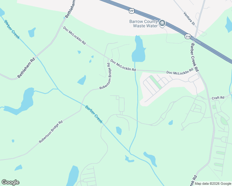 map of restaurants, bars, coffee shops, grocery stores, and more near 673 Garden Circle in Statham