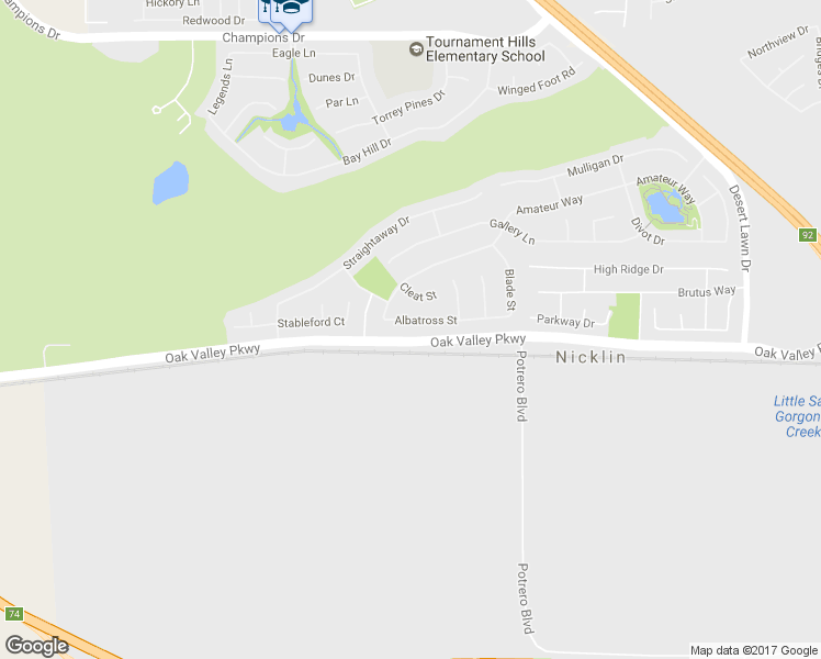 map of restaurants, bars, coffee shops, grocery stores, and more near 36573 Albatross Street in Beaumont