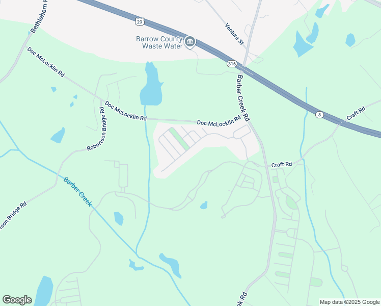 map of restaurants, bars, coffee shops, grocery stores, and more near 2052 Trimleston Road in Statham