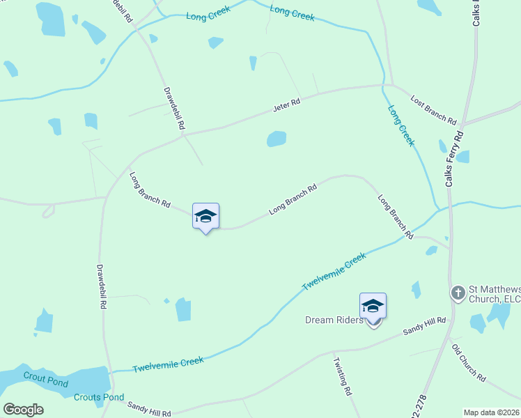 map of restaurants, bars, coffee shops, grocery stores, and more near 436 Long Branch Road in Gilbert