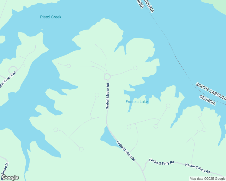 map of restaurants, bars, coffee shops, grocery stores, and more near 1106 Chennault Drive in Tignall