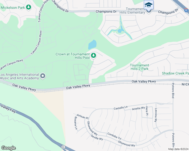 map of restaurants, bars, coffee shops, grocery stores, and more near 35119 Vidalia Lane in Beaumont