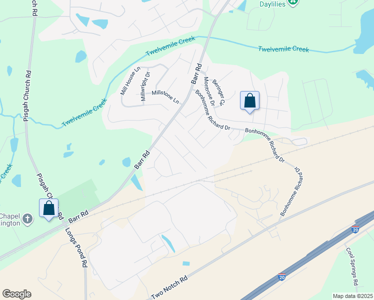 map of restaurants, bars, coffee shops, grocery stores, and more near 211 Long Island Trail in Lexington