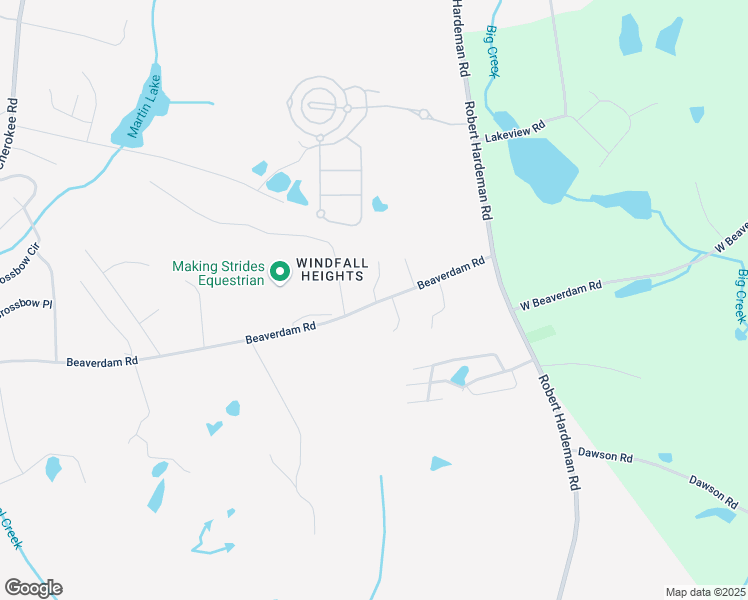 map of restaurants, bars, coffee shops, grocery stores, and more near 127 Timber Drive in Winterville