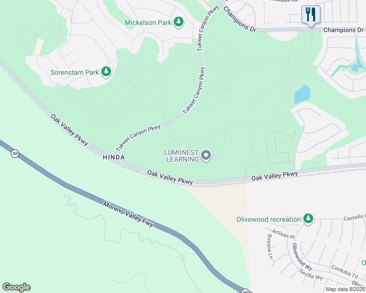 map of restaurants, bars, coffee shops, grocery stores, and more near 11916 Wright Circle in Beaumont