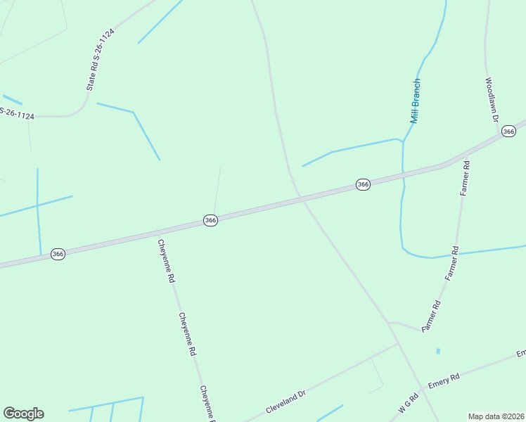 map of restaurants, bars, coffee shops, grocery stores, and more near Highway 366 in Conway