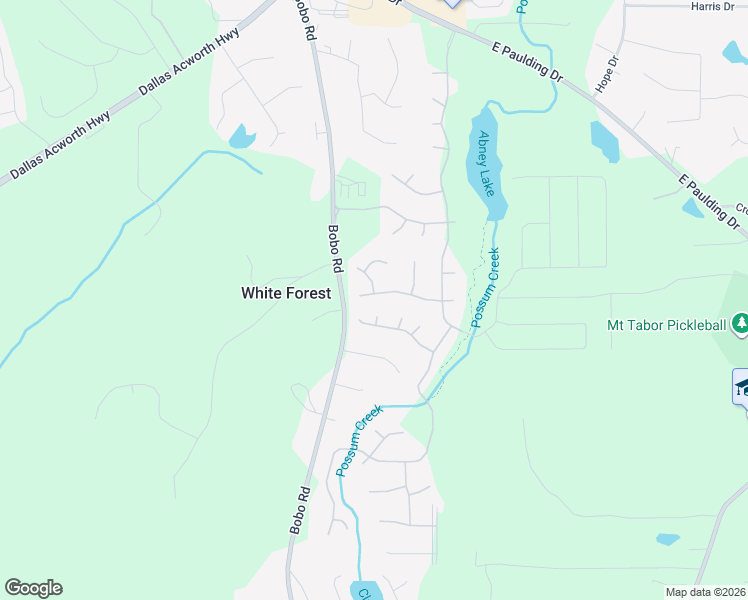 map of restaurants, bars, coffee shops, grocery stores, and more near 179 Riverwood Glen in Dallas