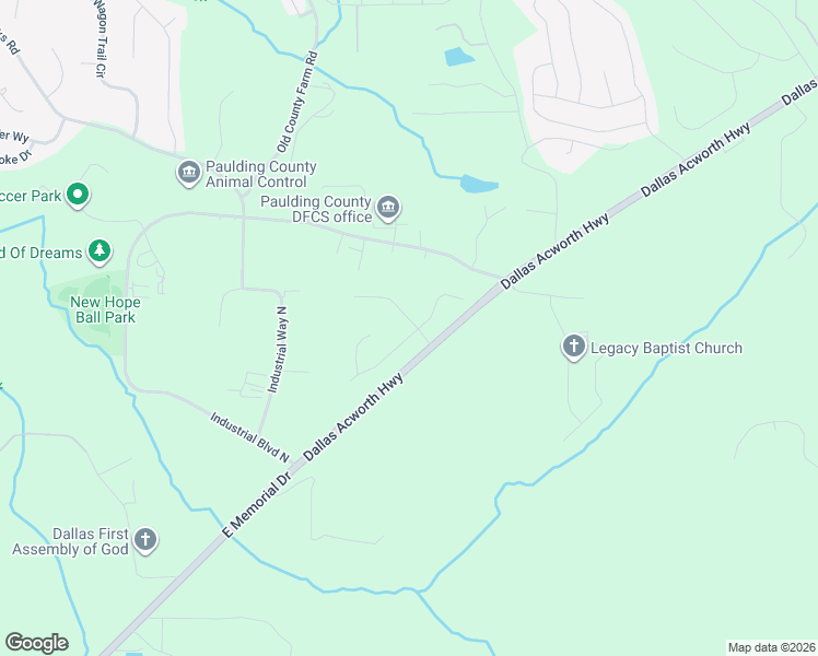 map of restaurants, bars, coffee shops, grocery stores, and more near 2746 Dallas Acworth Highway in Dallas