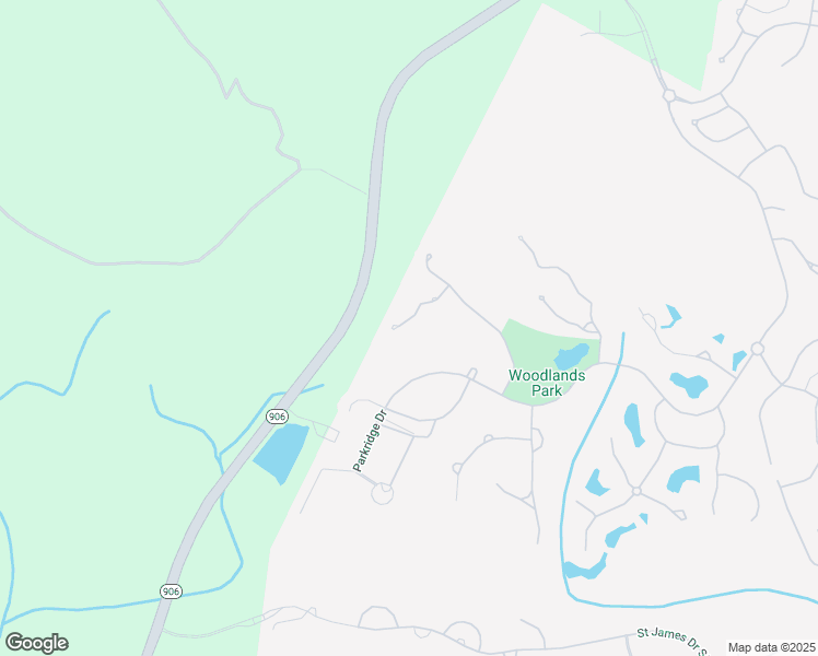 map of restaurants, bars, coffee shops, grocery stores, and more near Shellbark Court in Saint James