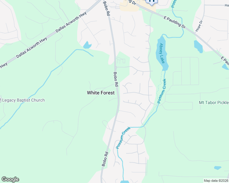 map of restaurants, bars, coffee shops, grocery stores, and more near 782 Bobo Road in Dallas