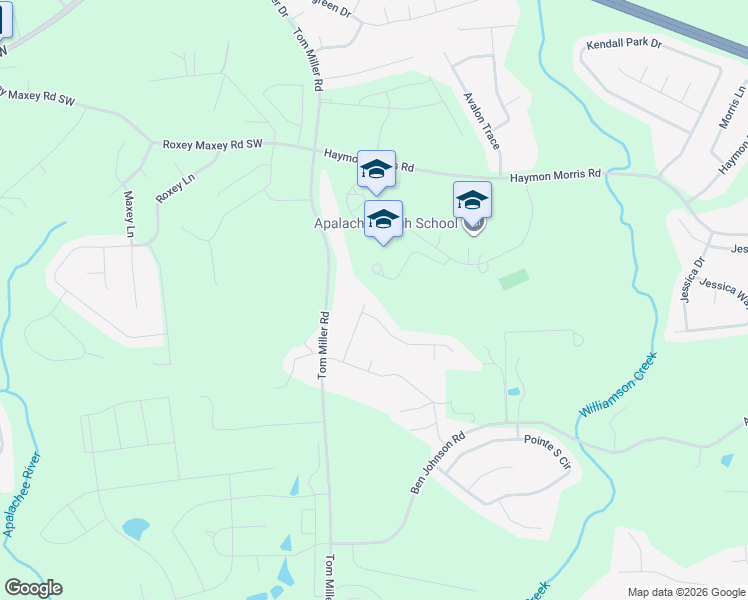 map of restaurants, bars, coffee shops, grocery stores, and more near 1630 Miller Valley Lane in Bethlehem